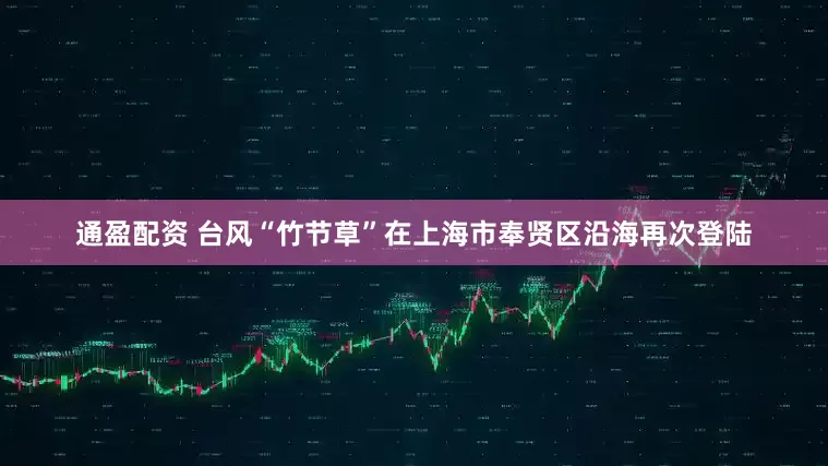 通盈配资 台风“竹节草”在上海市奉贤区沿海再次登陆
