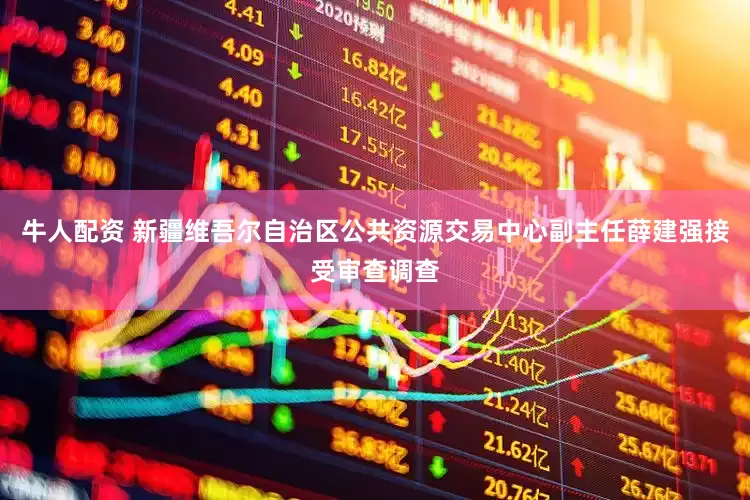 牛人配资 新疆维吾尔自治区公共资源交易中心副主任薛建强接受审查调查