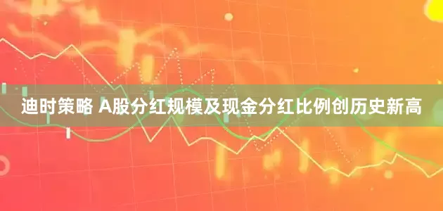 迪时策略 A股分红规模及现金分红比例创历史新高